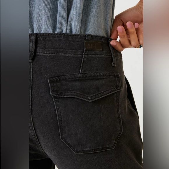 Paige Faded Mist ‘Mayslie’ Mid-Rise Jogger Jeans | Size 30| - Picture 2 of 11